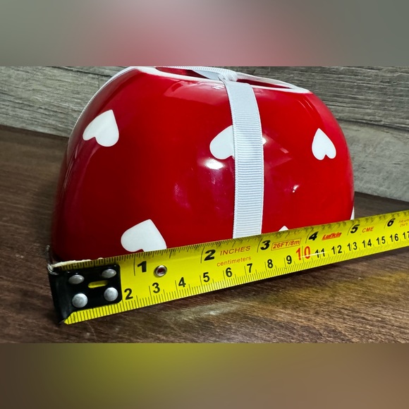 Heart Shaped Serving Ceramic Bowls Set of 3 - NEW - Picture 7 of 7